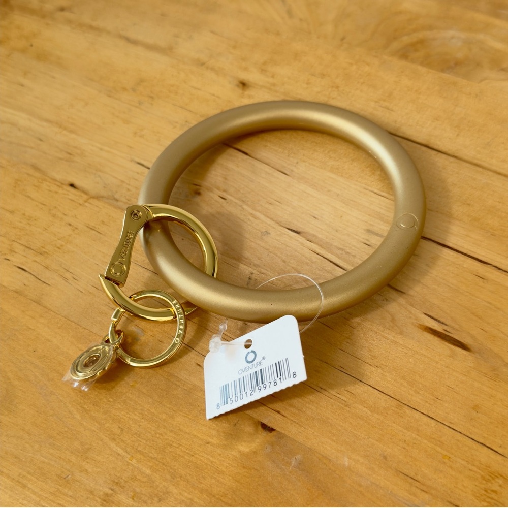O Venture Silicone Big O® Key Ring - Solid Gold Rush Wristlet Key Clutch Holder - Picture 4 of 9